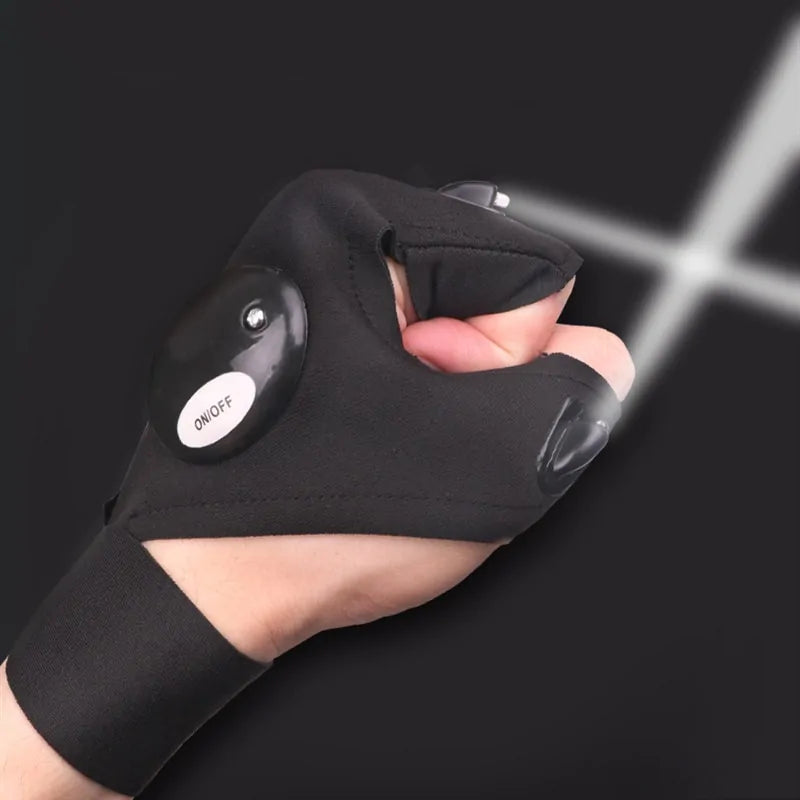 Fingerless LED Glove