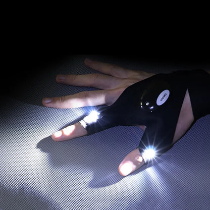 Fingerless LED Glove